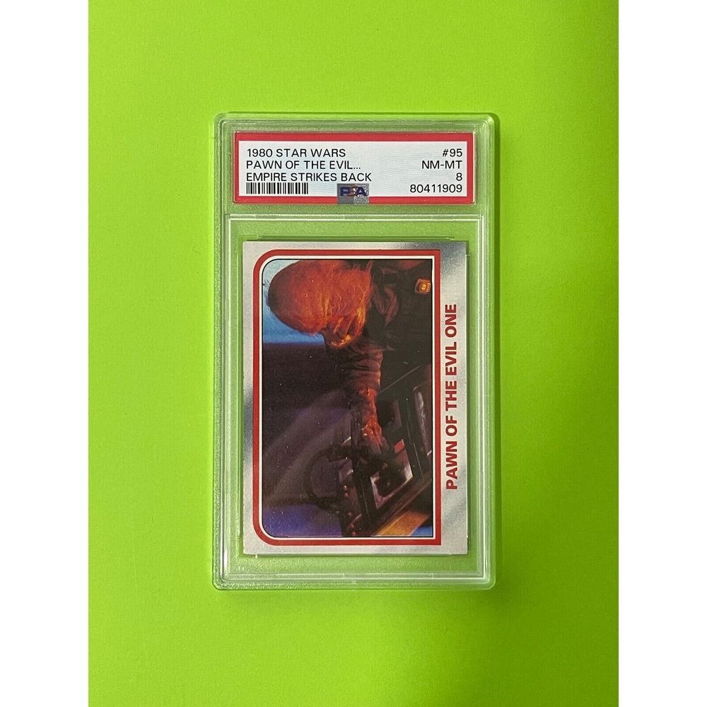 1980 Topps Star Wars Empire Strikes Back #95 Pawn of Evil‎ One Card PSA 8
